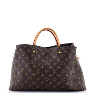Louis Vuitton Montaigne Handbag Canvas #239960L22B